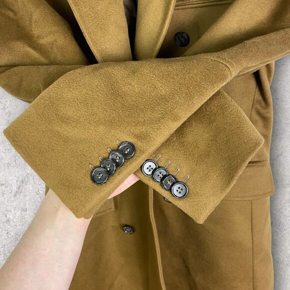 NEW Tiger of Sweden Anson Wool Cashmere Long Coat Double Breasted‎ Size XS or 44 - Picture 5 of 12